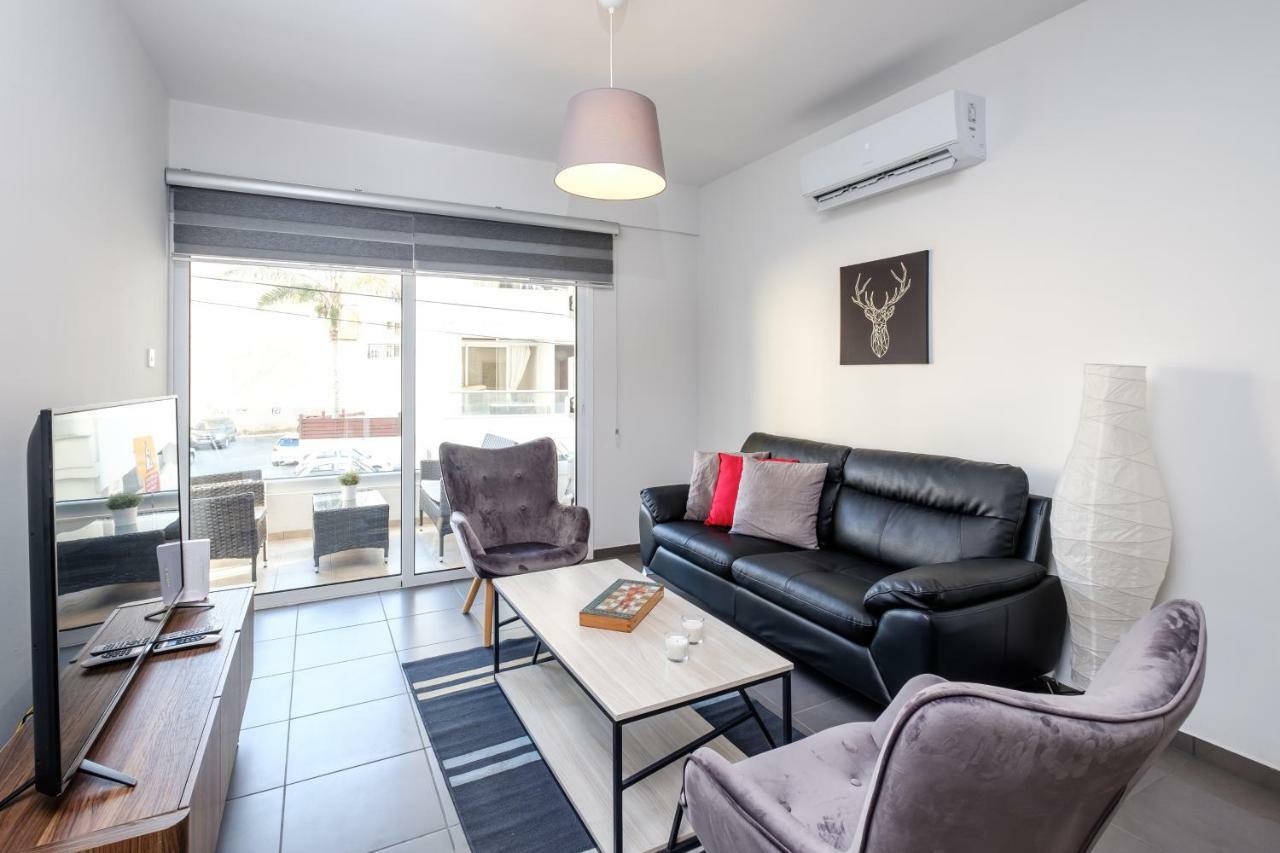 Book Me Now Central Flat Leilighet Lárnaka Eksteriør bilde