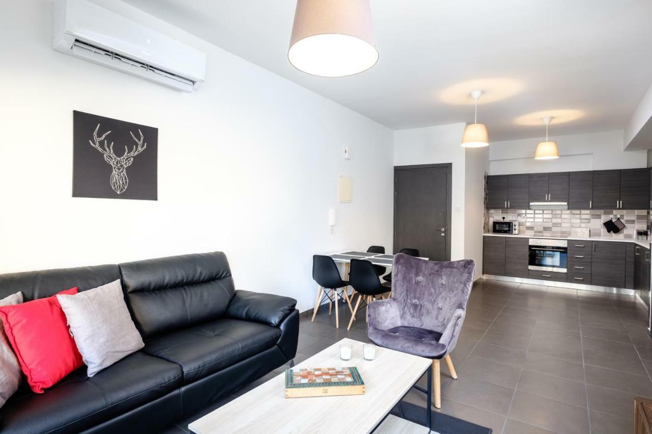 Book Me Now Central Flat Leilighet Lárnaka Eksteriør bilde
