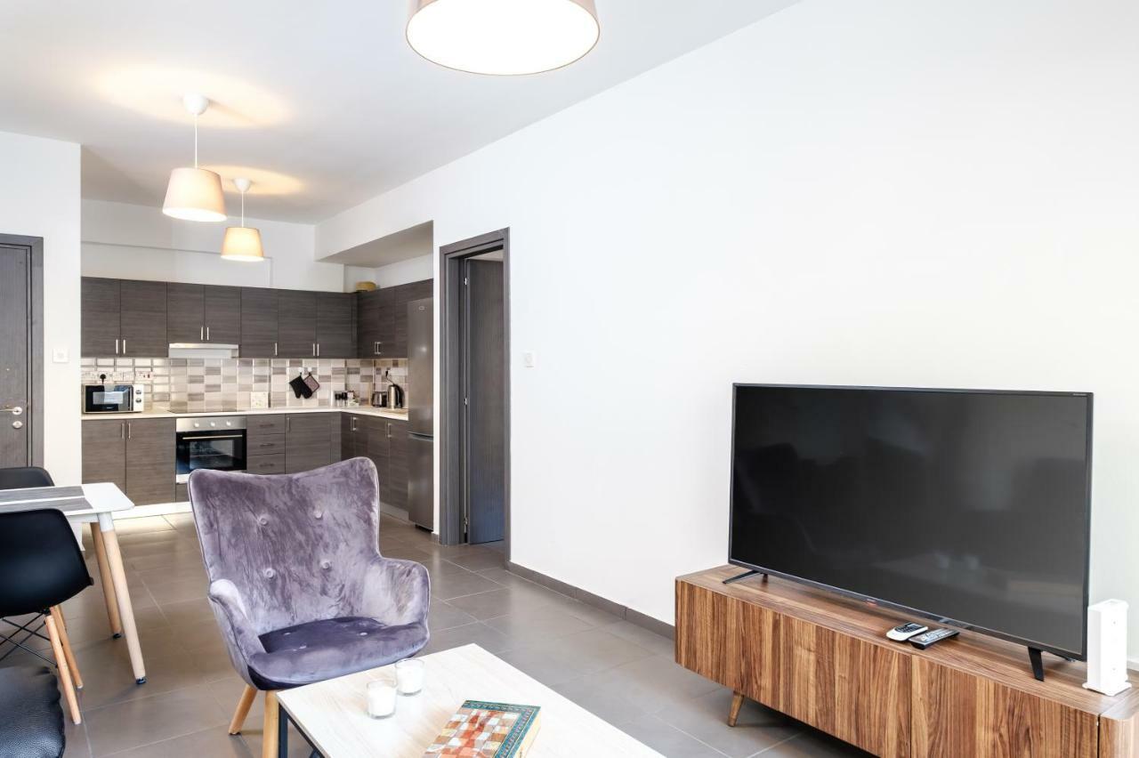 Book Me Now Central Flat Leilighet Lárnaka Eksteriør bilde